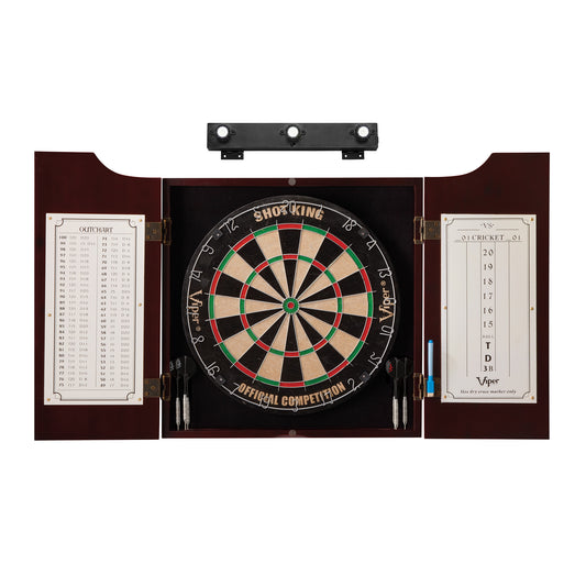 Viper Hudson All-in-One Dart Center & Shadow Buster Dartboard Light Bundle