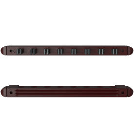 Fat Cat Mahogany 8 Cue 2-Piece Wall Cue Rack