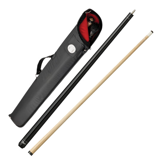 Viper Elite Series Black Unwrapped Cue and Casemaster Cono Case