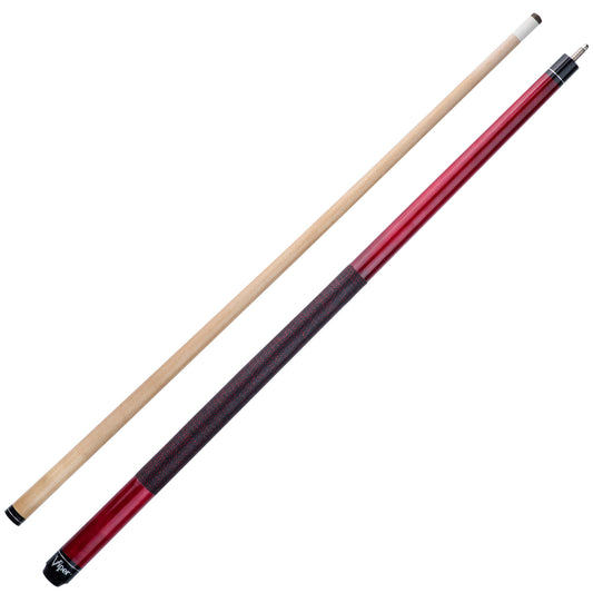 Viper Elite Series Red Wrapped Billiard/Pool Cue Stick 21 Ounce