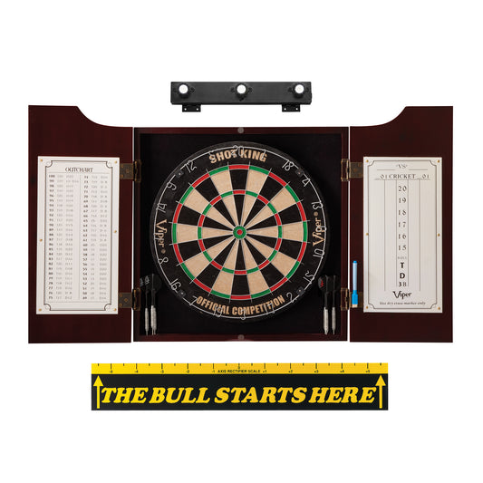 Viper Hudson All-in-One Dart Center, Throw Line Marker & Shadow Buster Dartboard Light Bundle