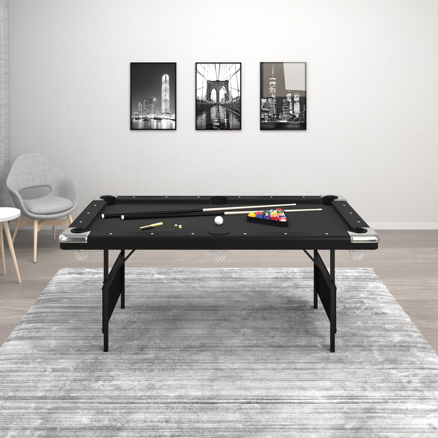 Fat Cat Trueshot 6' Folding Billiard Table